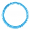 水彩風の円形のフレーム素材（青）