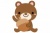秋の動物とどんぐりイラスト/くま