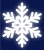 雪の結晶(ZIPのPNGは背景透過済み)