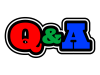 よくある質問・Q&Aのロゴ【透過PNG】