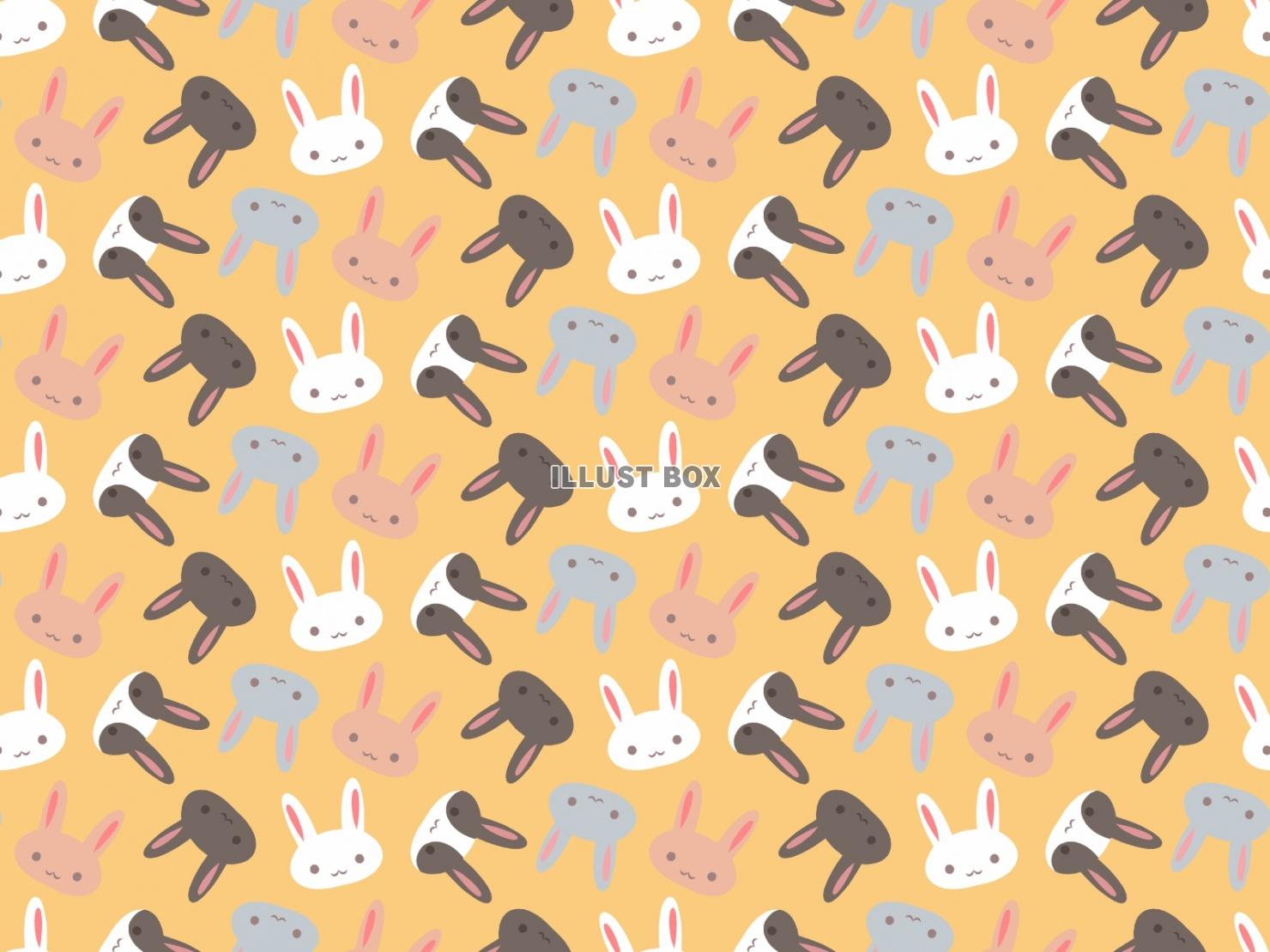 うさぎの背景素材5