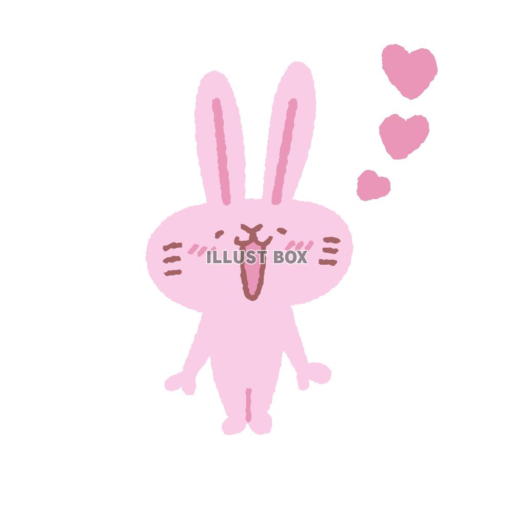 ウサギキャラシリーズ　ラブなうさぎ
