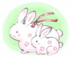 卯年の土鈴のイラスト３