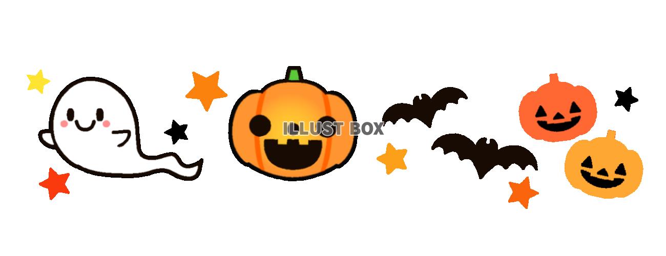 ライン素材 ハロウィン イラスト無料