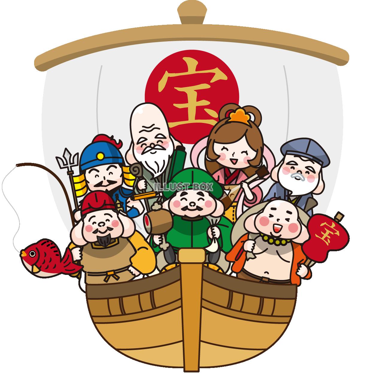 七福神 イラスト無料