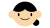 笑顔の女性の顔アイコン