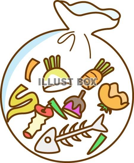 生ごみのワンポイントイラスト