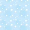 雪のシームレスパターン（ZIPに雪のみの透過PNG）