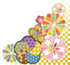 雅花紋（5倍拡大可能な透過PNG）