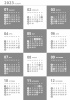 2023年★年間カレンダー★おしゃれデザイン★A3★タテ
