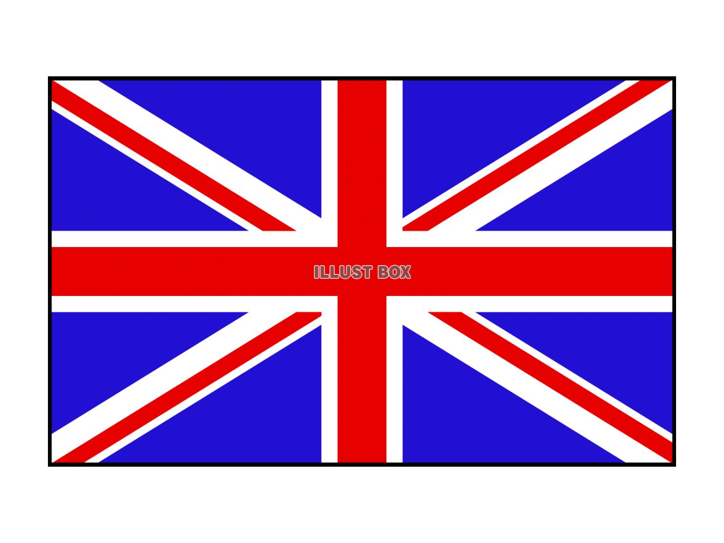 イギリス（英国）の国旗のアイコン【透過PNG】