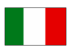 シンプルなイタリアの国旗のアイコン【透過PNG】