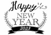 2023★年賀状素材★卯年★おしゃれフォント