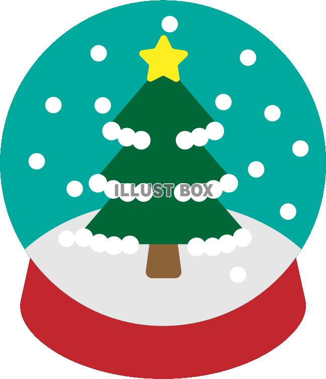 スノードーム05　クリスマスツリー