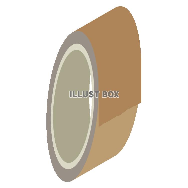 梱包用のテープ：アイソメトリック