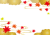 18_フレーム_金色の流水紋・雲と紅葉のフレーム