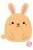 2023卯年ちびうさぎイラスト