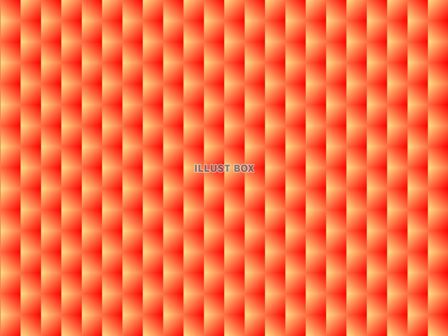 シームレスで立体的な幾何学模様の壁紙・赤