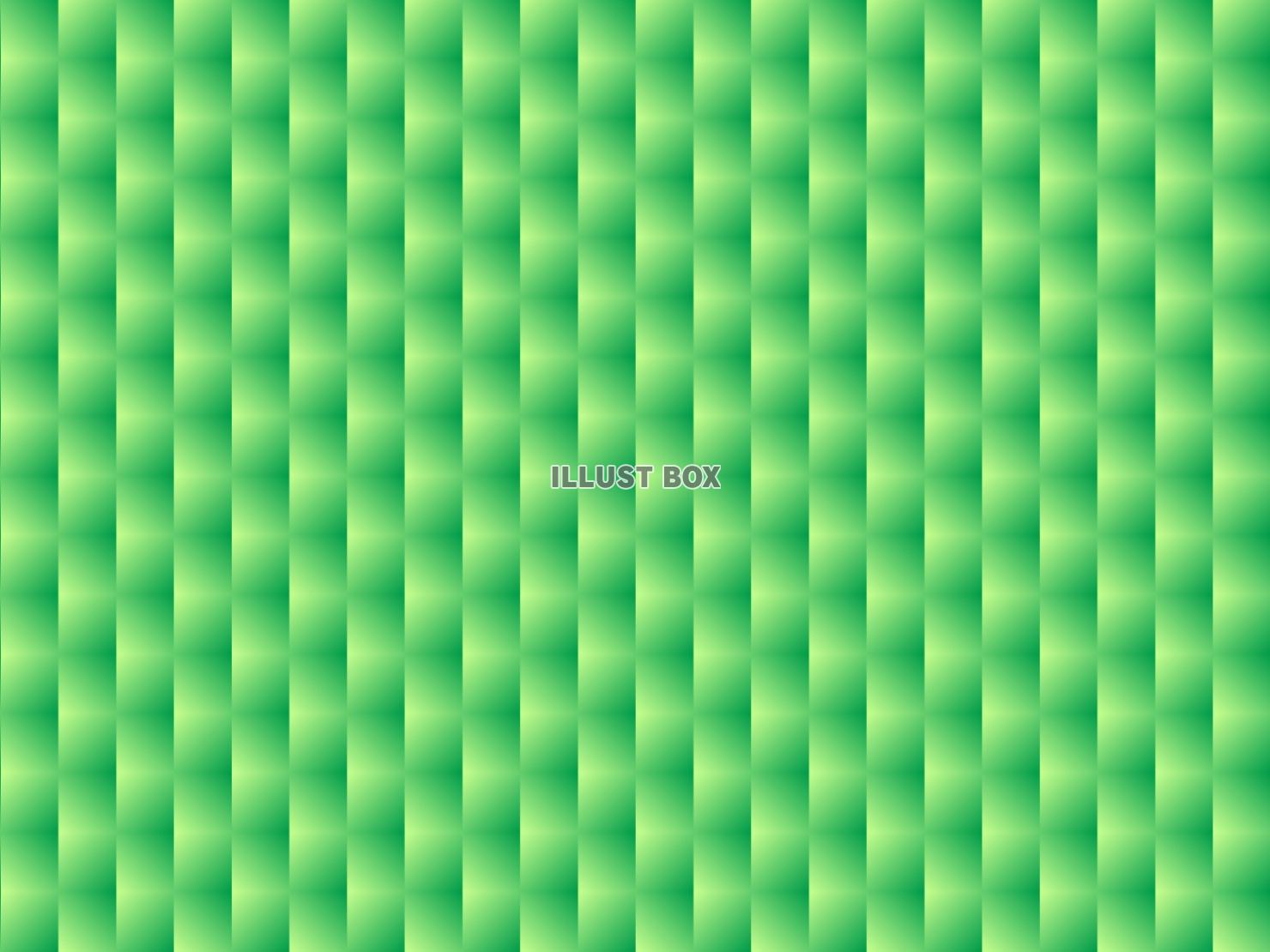 シームレスで立体的な幾何学模様の壁紙・緑