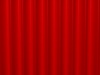 閉じたステージのカーテンの壁紙・赤色【3DCG】