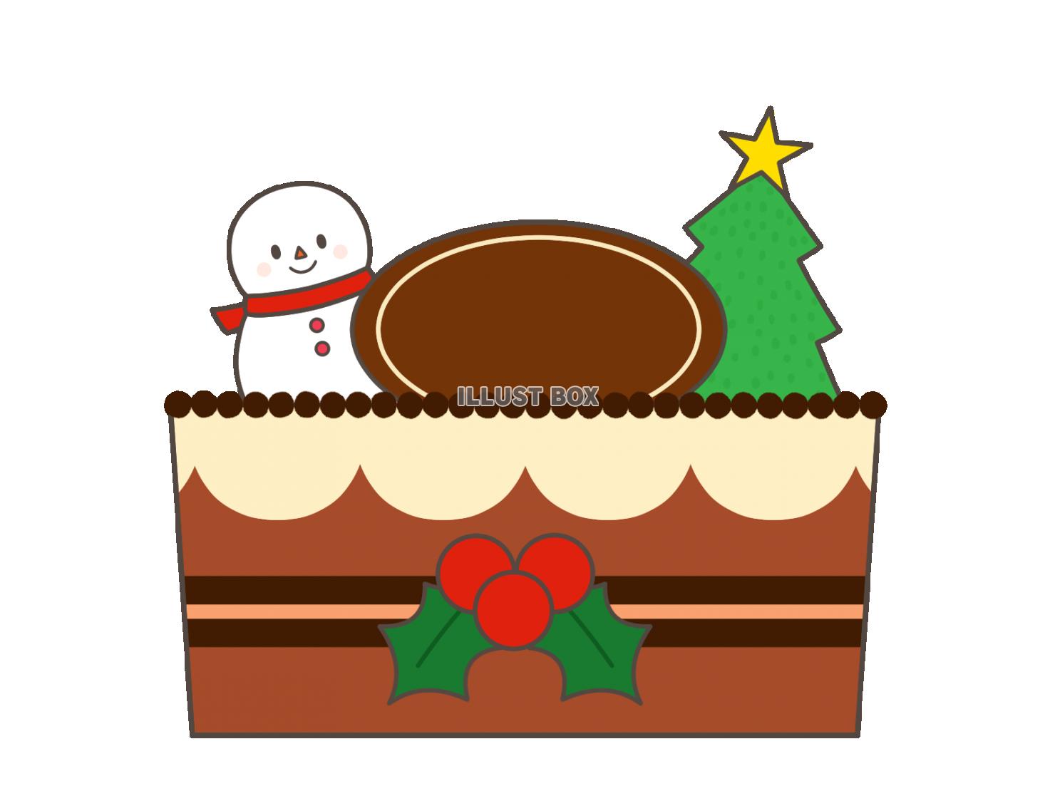 クリスマスケーキ　チョコ