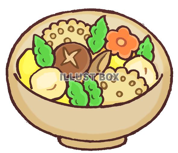手描きの煮物２