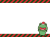 かわいいカエルとクリスマスフレーム