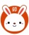 2023卯年干支うさぎのアイコンマークイラスト