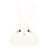 白うさぎのカットイラスト