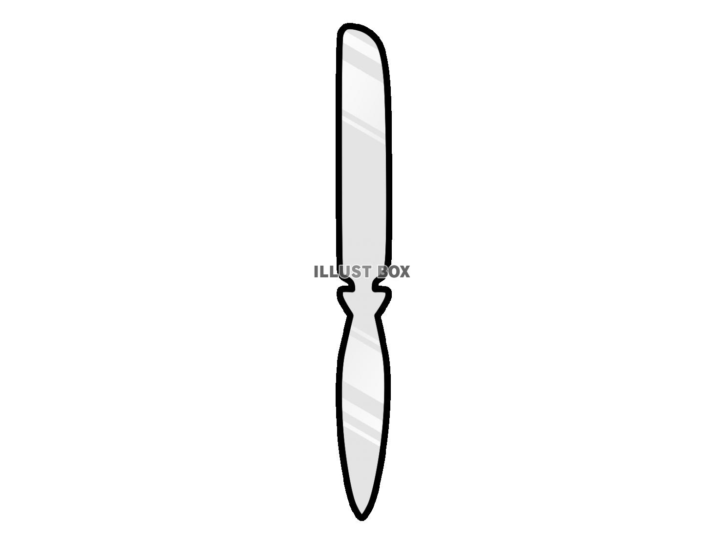 銀食器　ナイフ