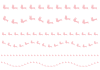 7_ライン_跳ねるウサギ・ピンク