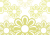 透過PNG・背景　半透明　でか花の枠フレーム　きいろ