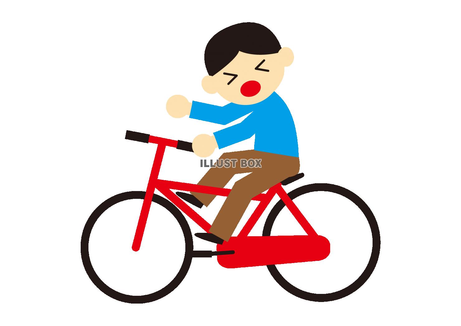 3_人物_自転車の事故・男の子