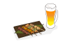 日本の居酒屋料理、焼鳥とビール