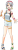 SDGsカラーの女の子（透過png）