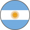 世界の国旗アイコン☆アルゼンチン☆