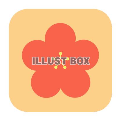 桃の花のアイコン