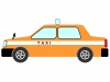 タクシー壁紙画像シンプル背景素材イラスト