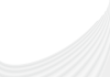 白い背景立体的ストライプの曲線フレーム