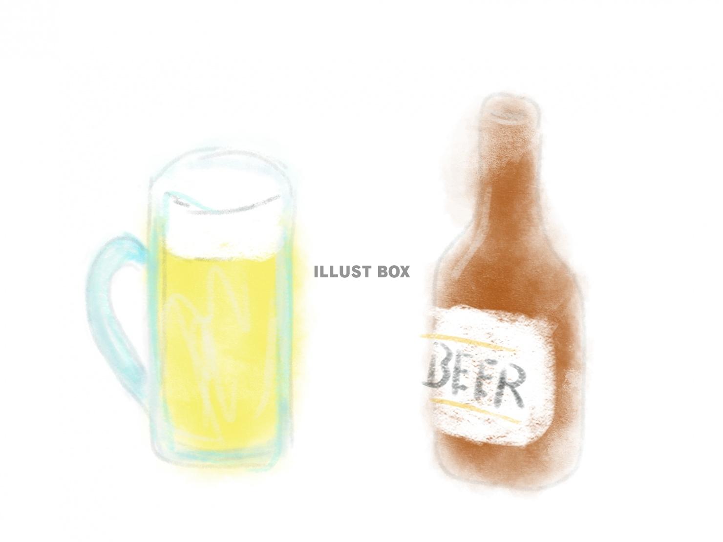 ビールのイラスト