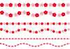 6_ライン_赤とピンクの梅・1月2月3月・お正月・節分・ひなまつり