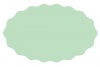 ほわほわ楕円サークルフレーム/緑塗り