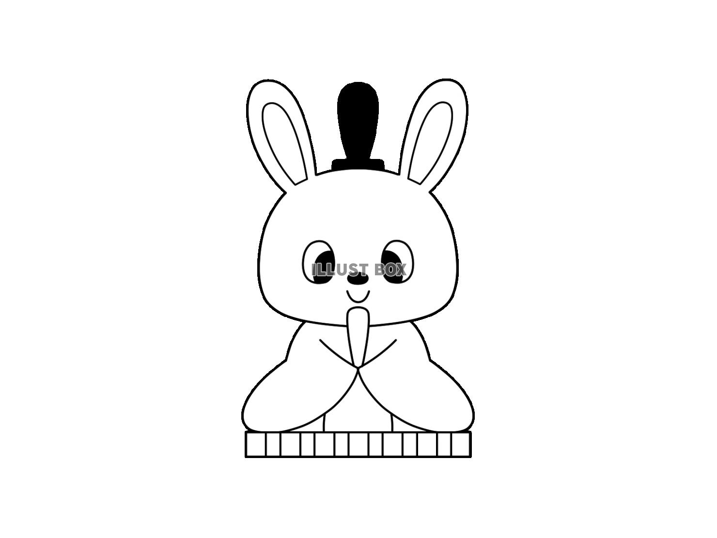 うさぎのお内裏様