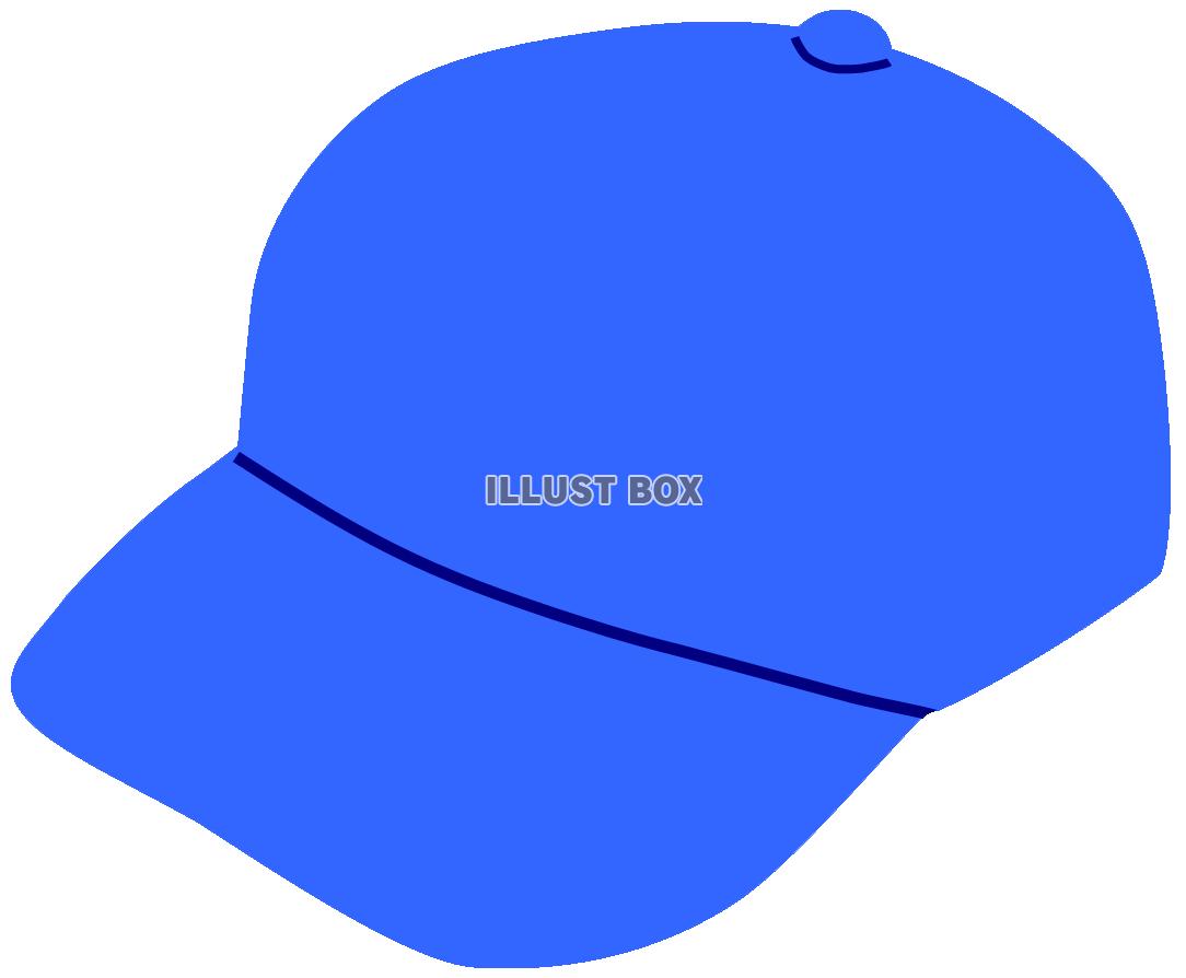 青いの野球帽
