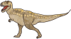 ティラノサウルス（透過PNG）