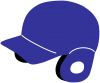 野球のヘルメット（紺）