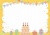 誕生日カード★バースデーカード★背景素材★イエロー