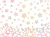 落ちていく桜の背景素材
