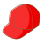 赤白帽子（赤）