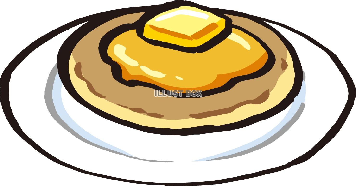 ホットケーキのイラスト